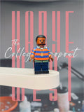 The Weeknd "After Hours" Custom Minifigure - Blinding Lights Red Suit Edition Toy