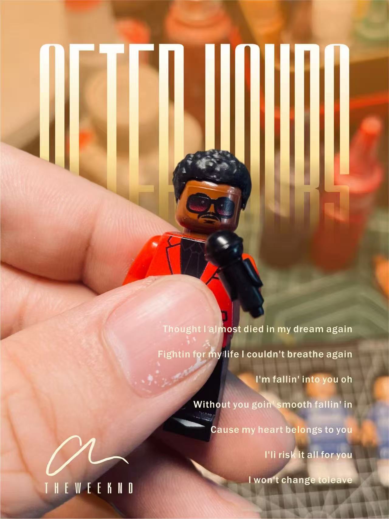 Travis Scott Custom Minifigure - Utopia Tactical Vest Edition Hip Hop Toy Collectible